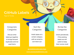 GitHub labels tips and tricks