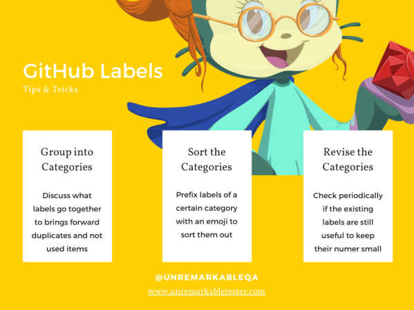 Small Tips for Organising GitHub Labels – More Questions Than Answers